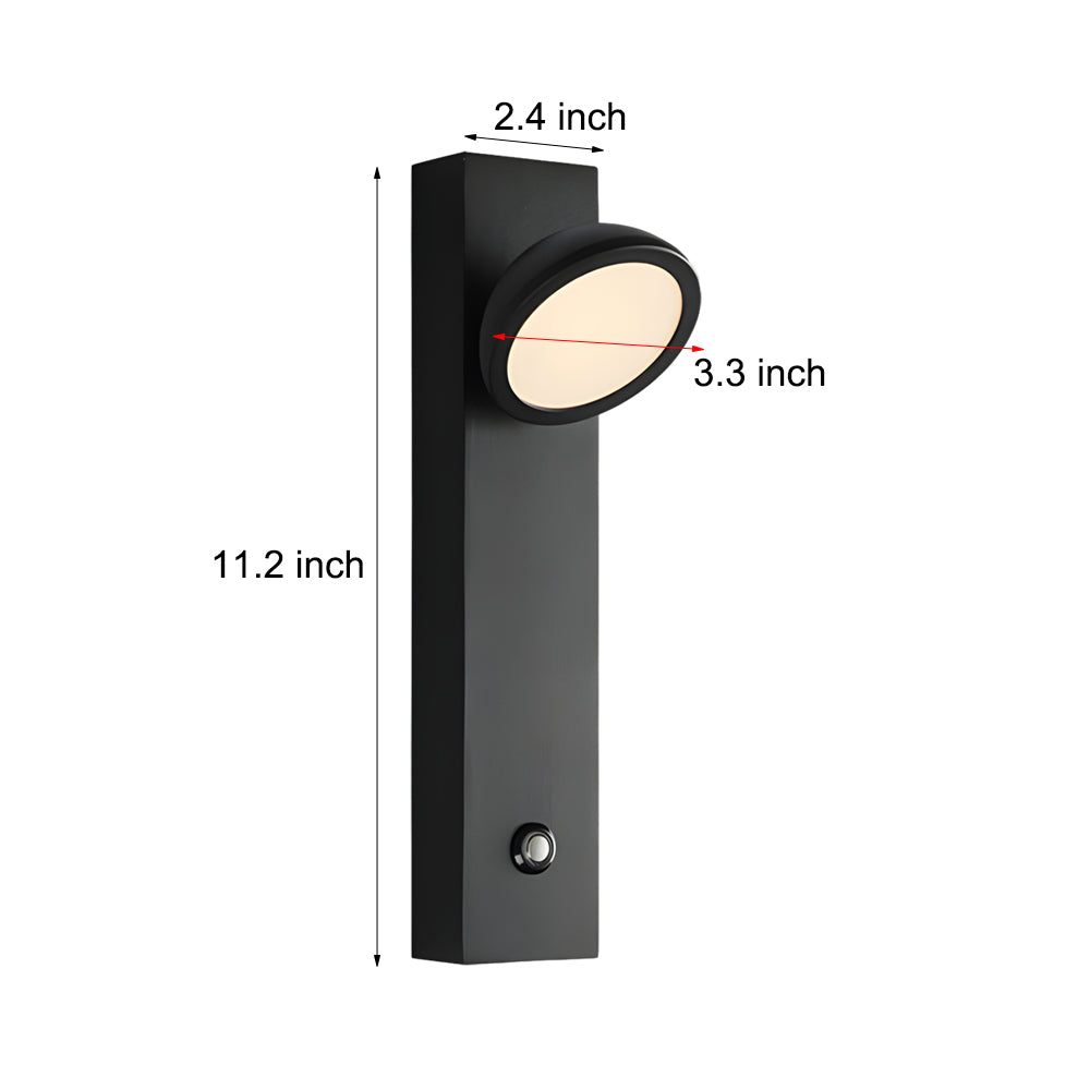 Rotatable Head Modern Spotlight Wall Lamp Touch Control