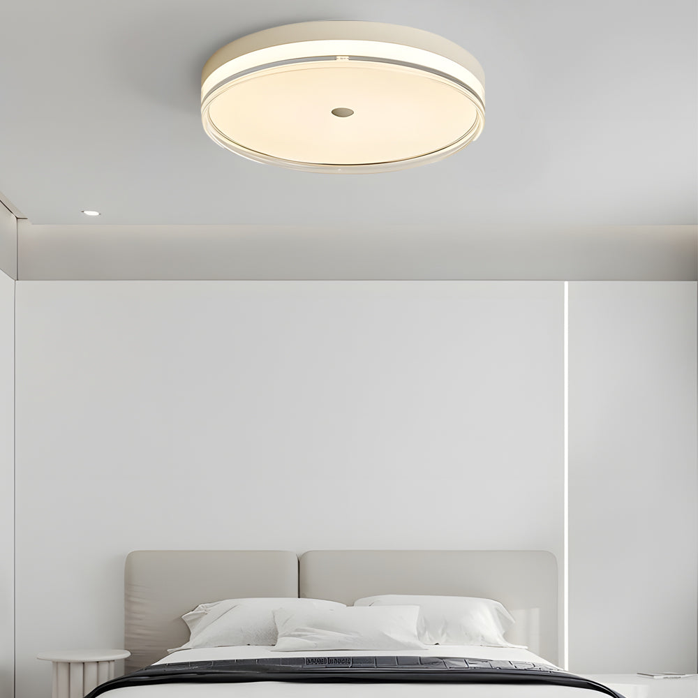 Modern Round Acrylic Led Flush Mount Ceiling Light