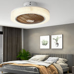 Round Modern Bladeless Ceiling Fans Lights Li002234