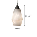7 87 In H Alabaster Pendant Light 1 Light Kitchen Island Lighting