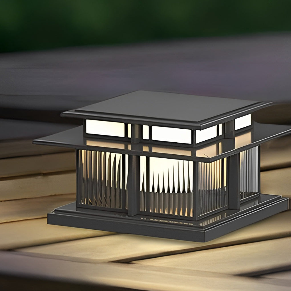 Ip65 Solar Post Caps Lights Ha076039