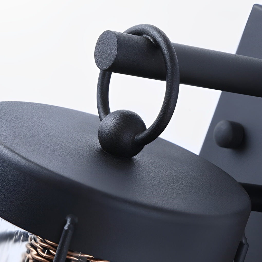 Lantern Black Wall Lights Ha076457