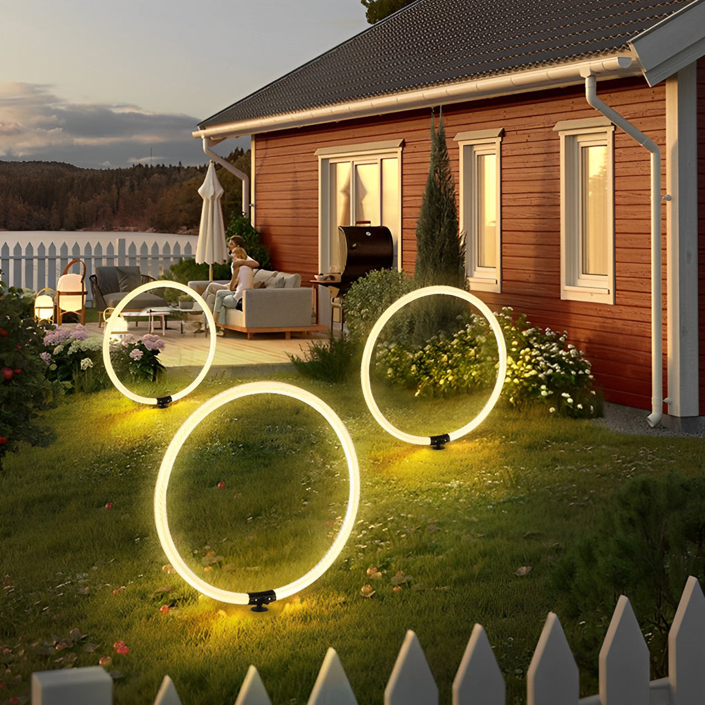Ring Minimalist Landscape Lighting Ha079958