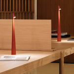 Modern Conical Stem Accent Table Lamp Led