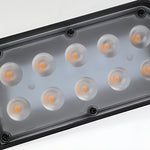 Modern Solar Wall Light with 90° Adjustable LED Head, IP65 Waterproof, Black Finish