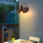 Conical Industrial Style Outdoor Wall Lamp Ha076375