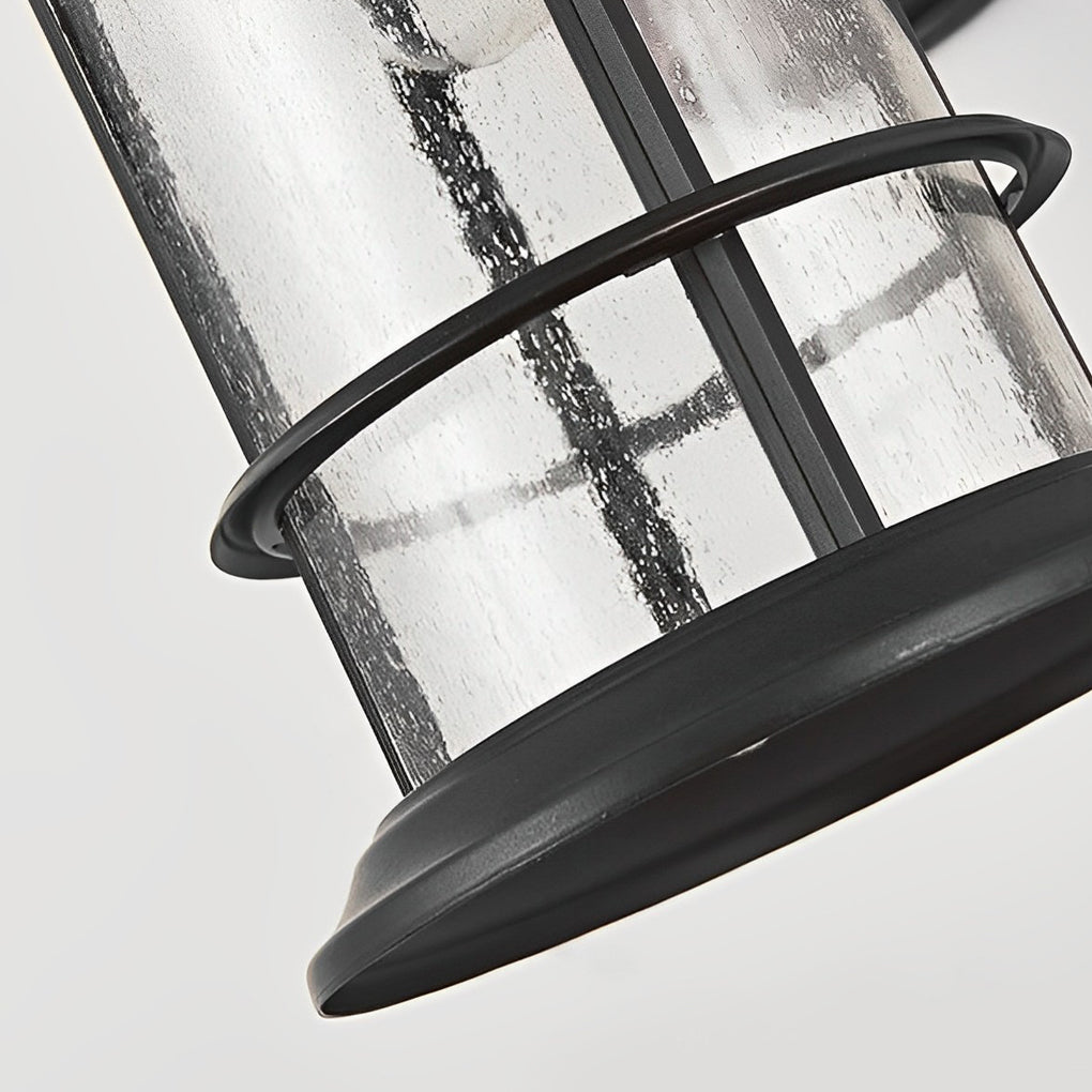 Retro Black American Garden Wall Lamp Ha076234