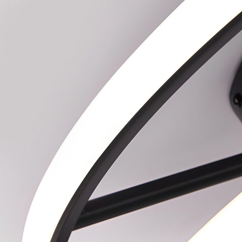 Round Led Bladeless Ceiling Fan Ha082858