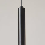 Modern Copper Tube 1 Light White Glass Bowl Pendant Light