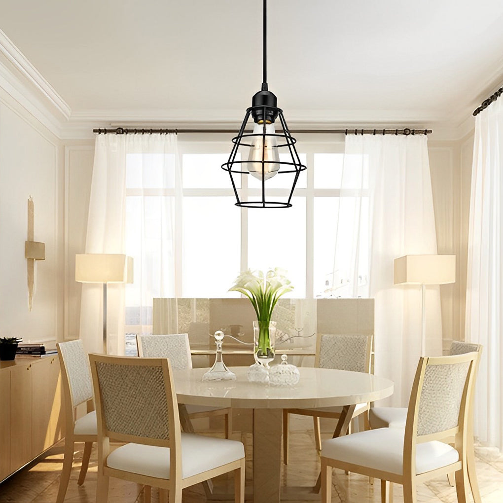 Retro Pendant Light With Button Switch Ha077906