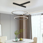 2 3 Rings Three Step Dimming Creative Modern Ceiling Lights Fixture Chandelier