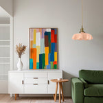 Nordic Modern Flower Glass Pendant Light