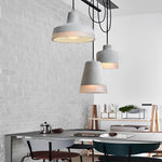 Round Cement Pendant Light Li002290