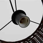 Retro Rattan Industrial Style Pendant Light Li002351
