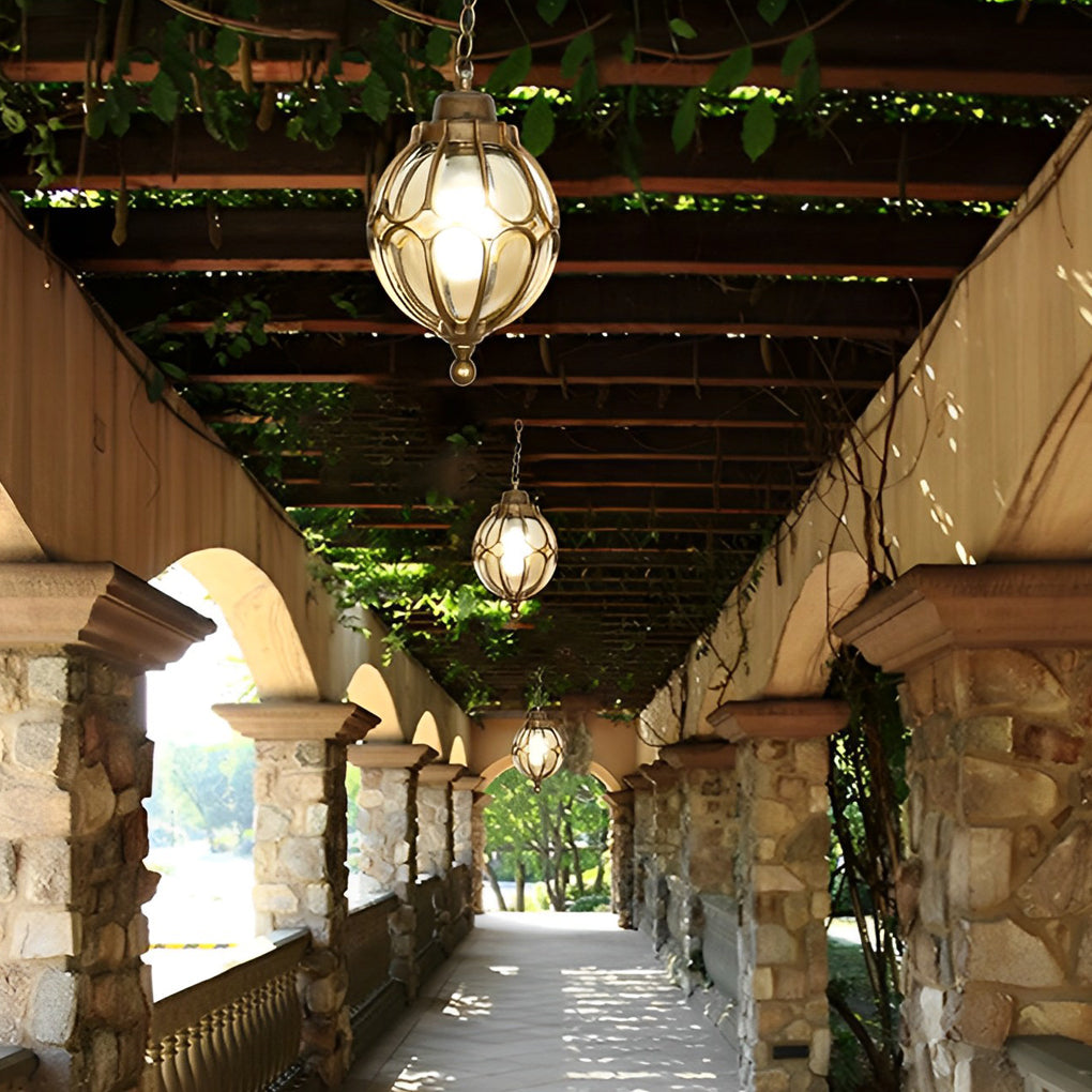 Ball American Style Outdoor Pendant Light Ha084368