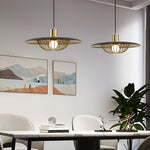 Circular Electroplated Nordic Chandelier