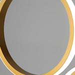 Round Rings Led Staircase Chandelier Ha098814