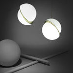 Round White Nordic Pendant Lights Ha075879