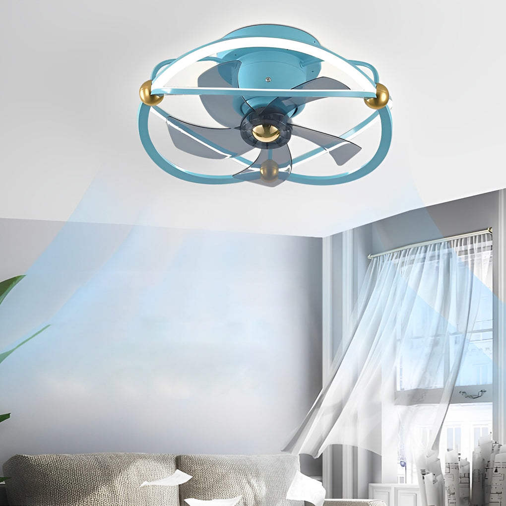 Adjustable Ceiling Fan Light With Remote Ha082865
