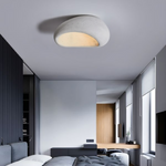 Moon Shaped Flushmount Ceiling Light