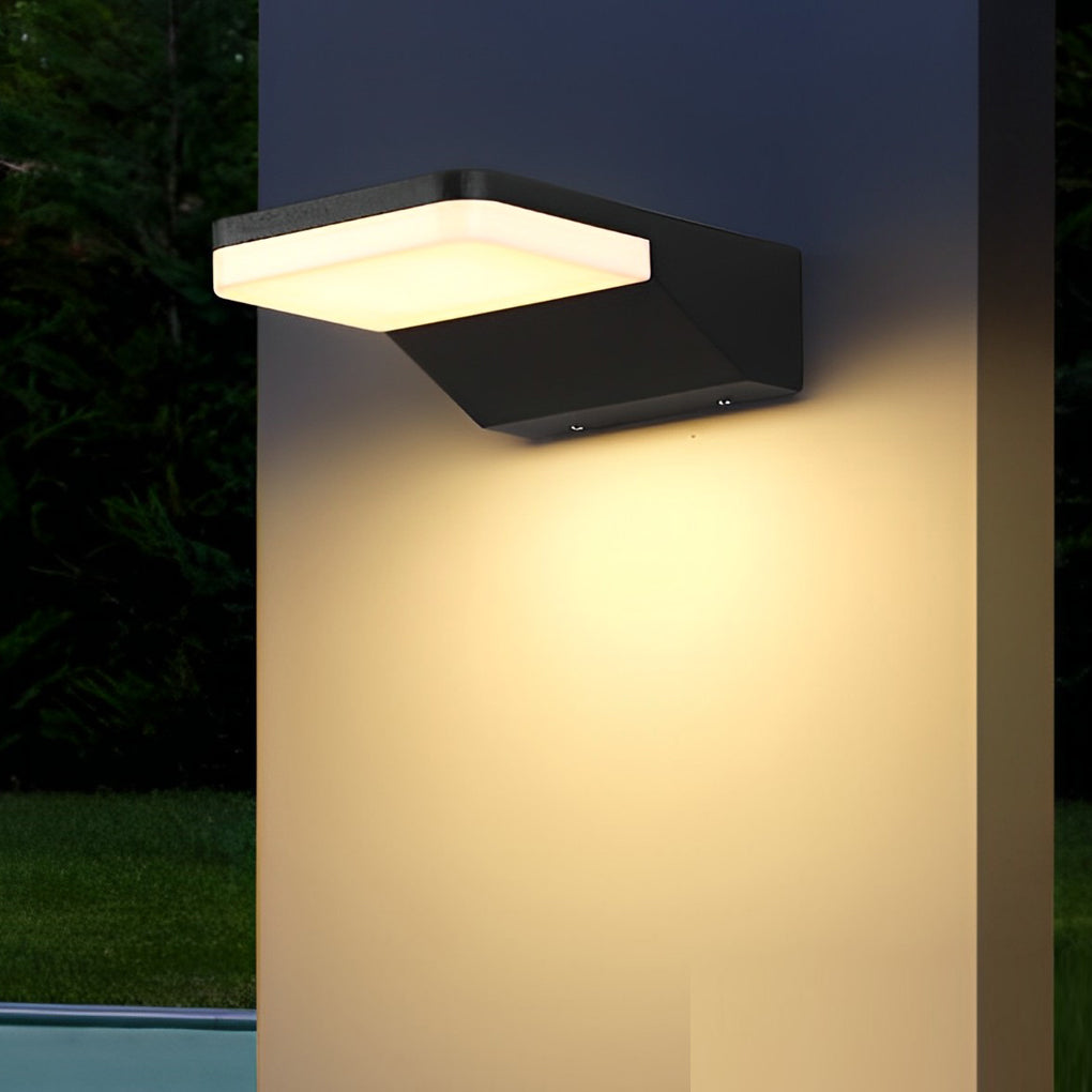 Rectangular Outdoor Wall Sconce Ha083607