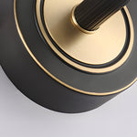 Elegant Linear Vintage Gold Black Led Bathroom Vanity Light