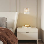 Cylindrical Crystal Shade Hanging Light Li002465
