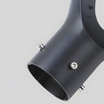 Black Led Solar Lamp Post And Pole Street Lights