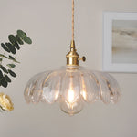 Retro Flower Glass Nordic Kitchen Pendant Lighting Li001973