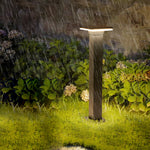 Outdoor Minimalist Round Square Waterproof Led Landscape Lighting Lawn Lamps