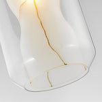 Double Glass Lampshade Pendant Light Ha088341