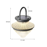 Waterproof Portable 3 Step Dimming Usb Charging Solar Outdoor Lanterns