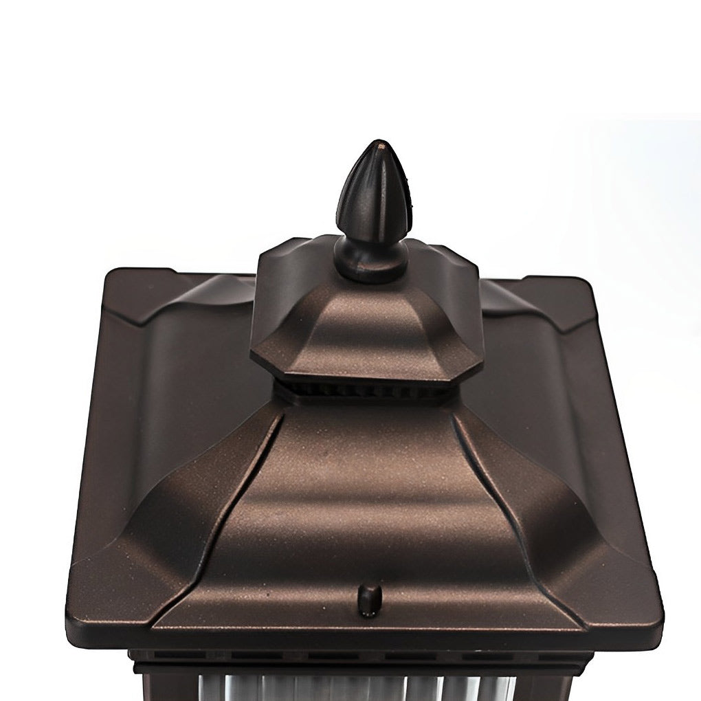 Vintage Waterproof Solar Fence Post Light Ha083051