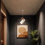 Nordic Modern Rotatable Wooden Pendant Lamp
