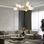 Glass Moleculars Led Chandelier Ha098867