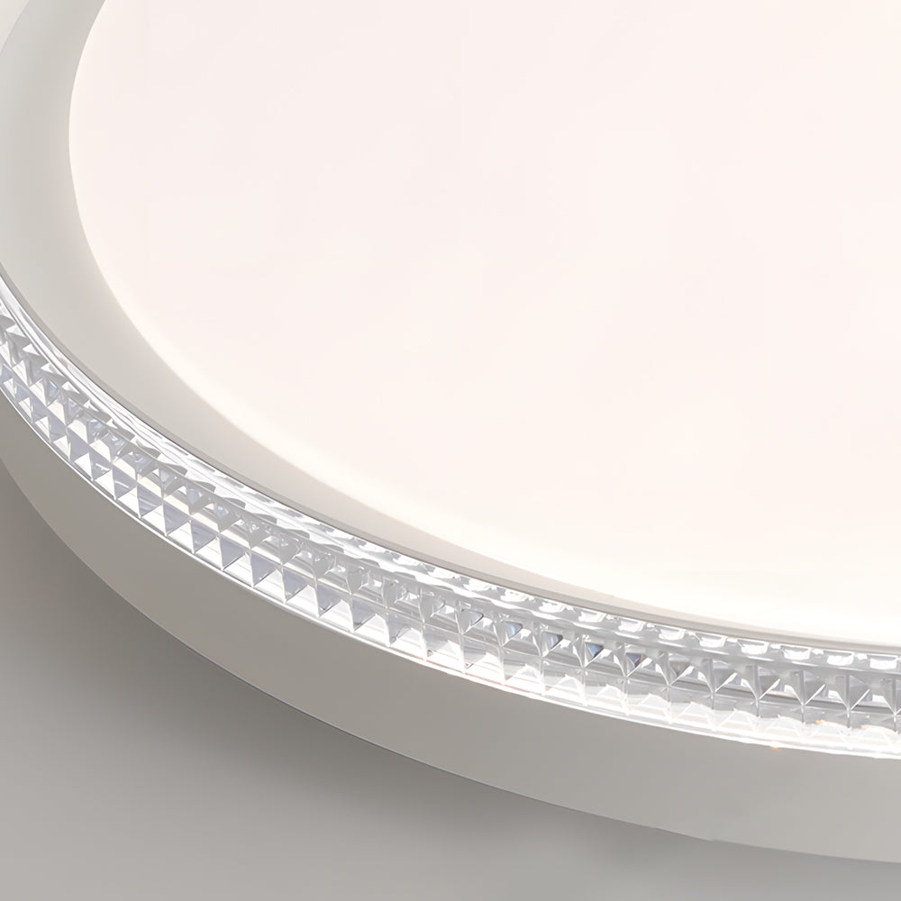 White Acrylic Led Flush Ceiling Lighting