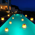 Round Ball Solar Floating Pool Light Ha085240