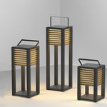 Square Portable Lawn Lamp Ha077704