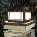 Retro Grilles Solar Fence Post Lights Li002326