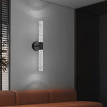 Cylinder LED Wall Sconce in Iron and Acrylic for Modern Interiors