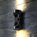 8 In 2 Light Rotating Heads Led Up Down Outdoor Wall Light