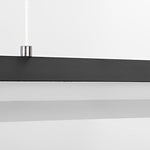 Modern Linear LED Pendant Light for Dining Room and Living Room