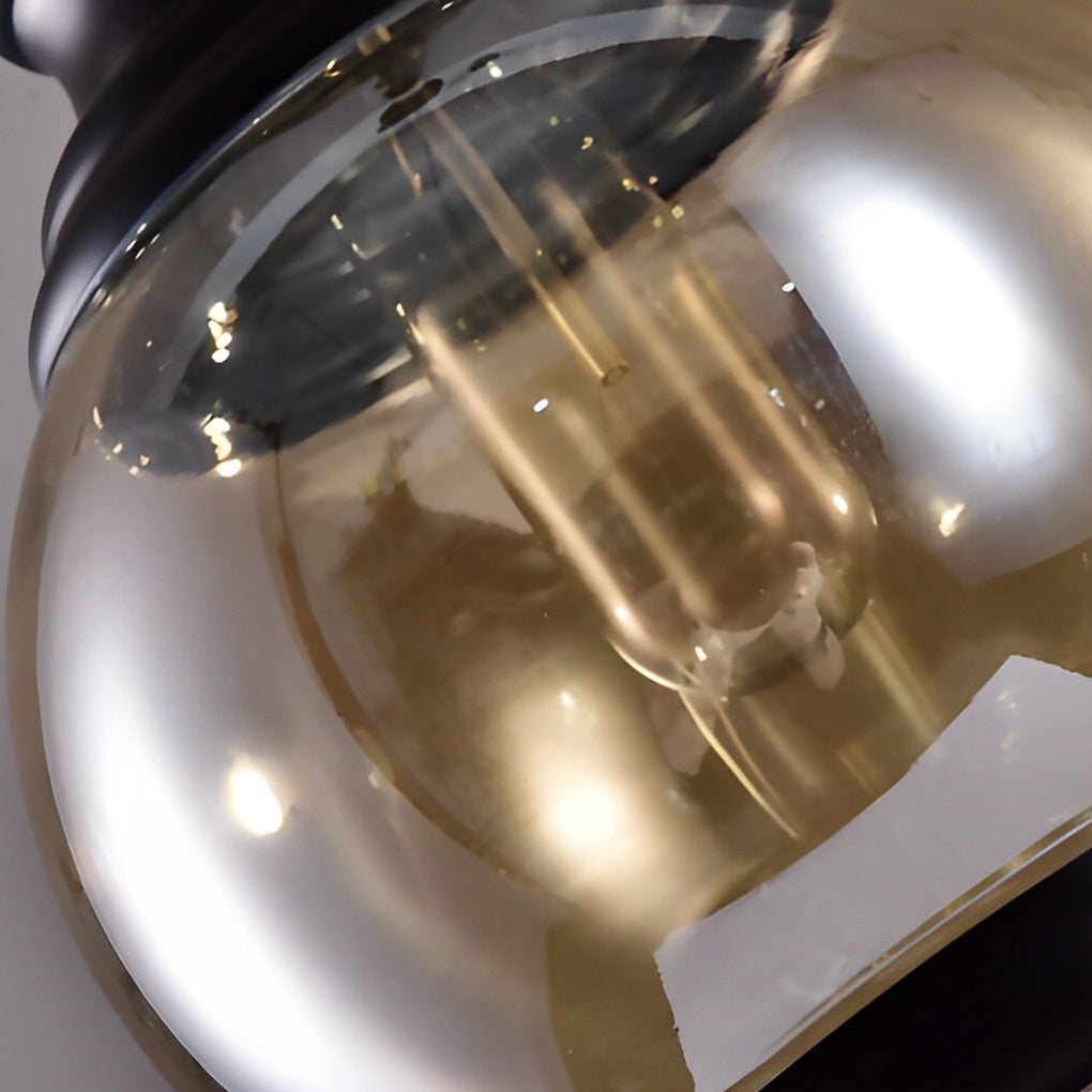 Retro Bottle Industrial Pendant Light Ha098704