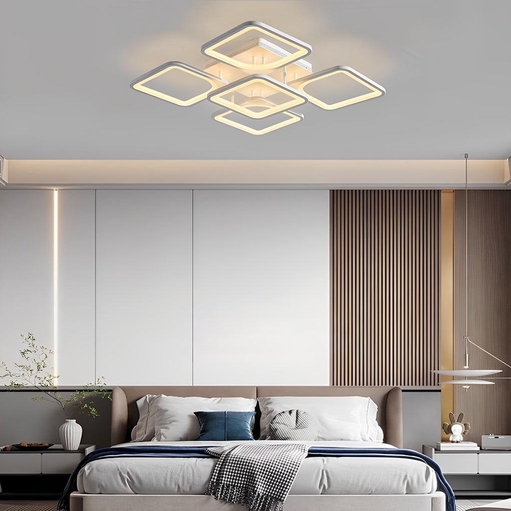 Square Modern Ceiling Light Ha091932