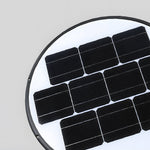Outdoor Black Led Solar Lamp Post Street Light