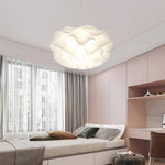 Flower Shaped Led White Pendant Light Li001928