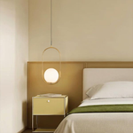 Modern Frosted Glass Ball Chandelier