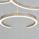 Modern Circular 2 3 Light C Shape Suspension Ceiling Lamp