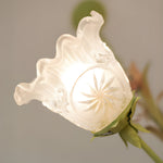 Modern Pastoral Green Flower Hanging Chandelier 3 6 8 Light