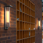 Solar Vintage Outdoor Wall Light Fixture